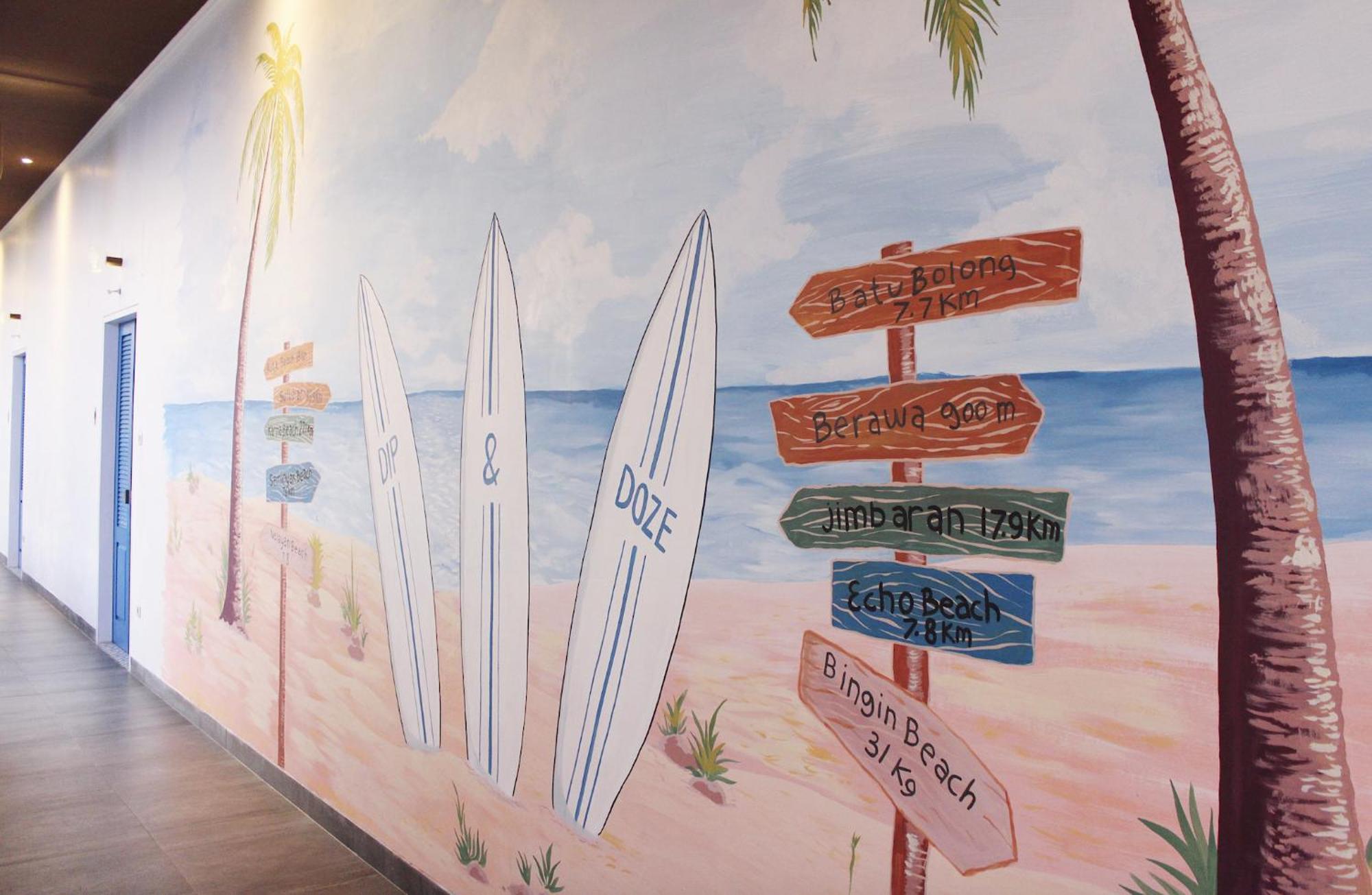 Dip & Doze Living Hostel Canggu Exterior foto